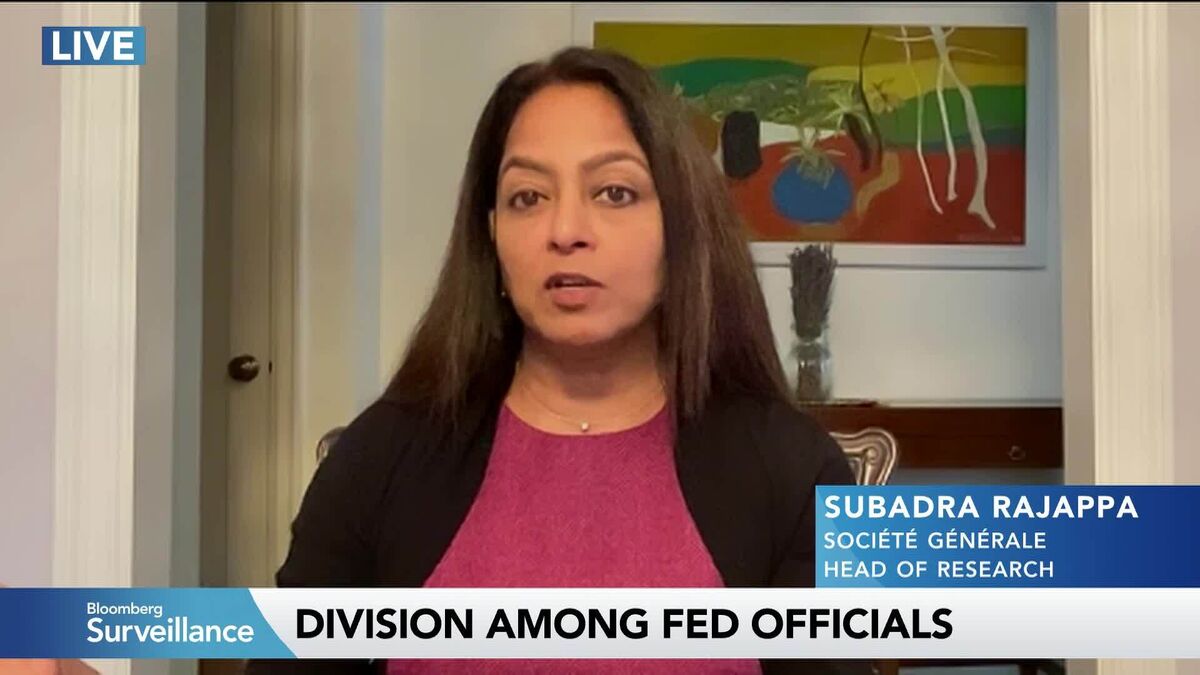 ⚫️ BLOOMBERG: Debolezza nei dati economici USA: la Federal Reserve potrebbe ridurre i tassi a dicembre, secondo Subadra Rajappa di Societe Generale
