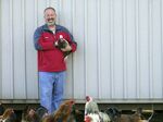 Marc Cohodes on his farm in Cotati, California. 