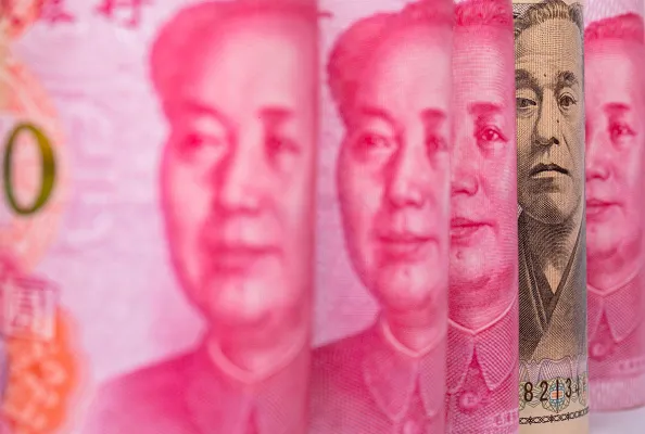 The yuan is being used in fewer international transactions than before.
