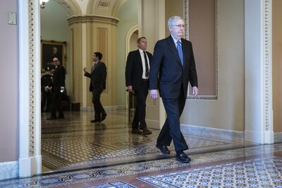 U.S. Senate Meets After Democrats Again Refused To Advance McConnell's $2 Trillion Stimulus Plan