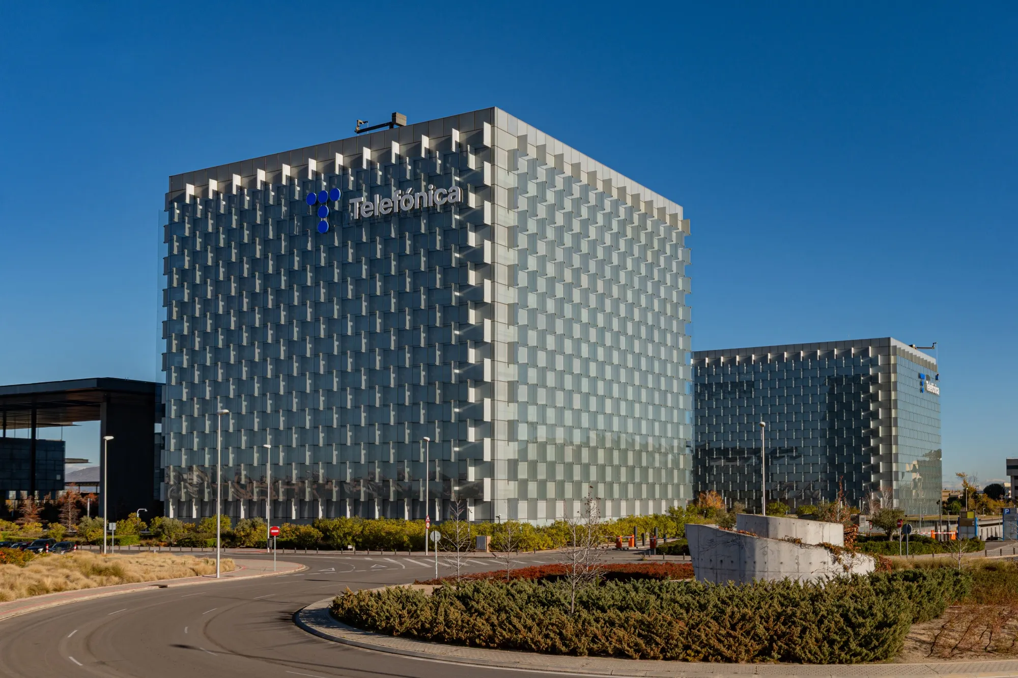 The Telefonica SA headquarters in Madrid.