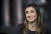 Katrina Lake, co-founder and chief executive officer of Stitch Fix Inc., smiles during a Bloomberg Technology television interview in San Francisco, California, U.S., on Monday, May 15, 2017. Lake discussed the company's success and future plans.