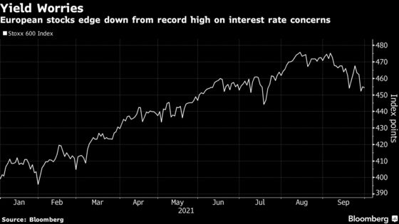 European Stocks Post Worst Monthly Decline in 11 on Yields Scare