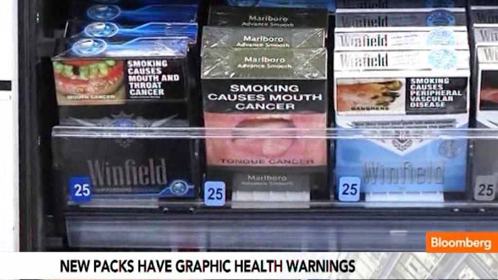 Australia's Gross-Out Cigarette Warnings - Bloomberg