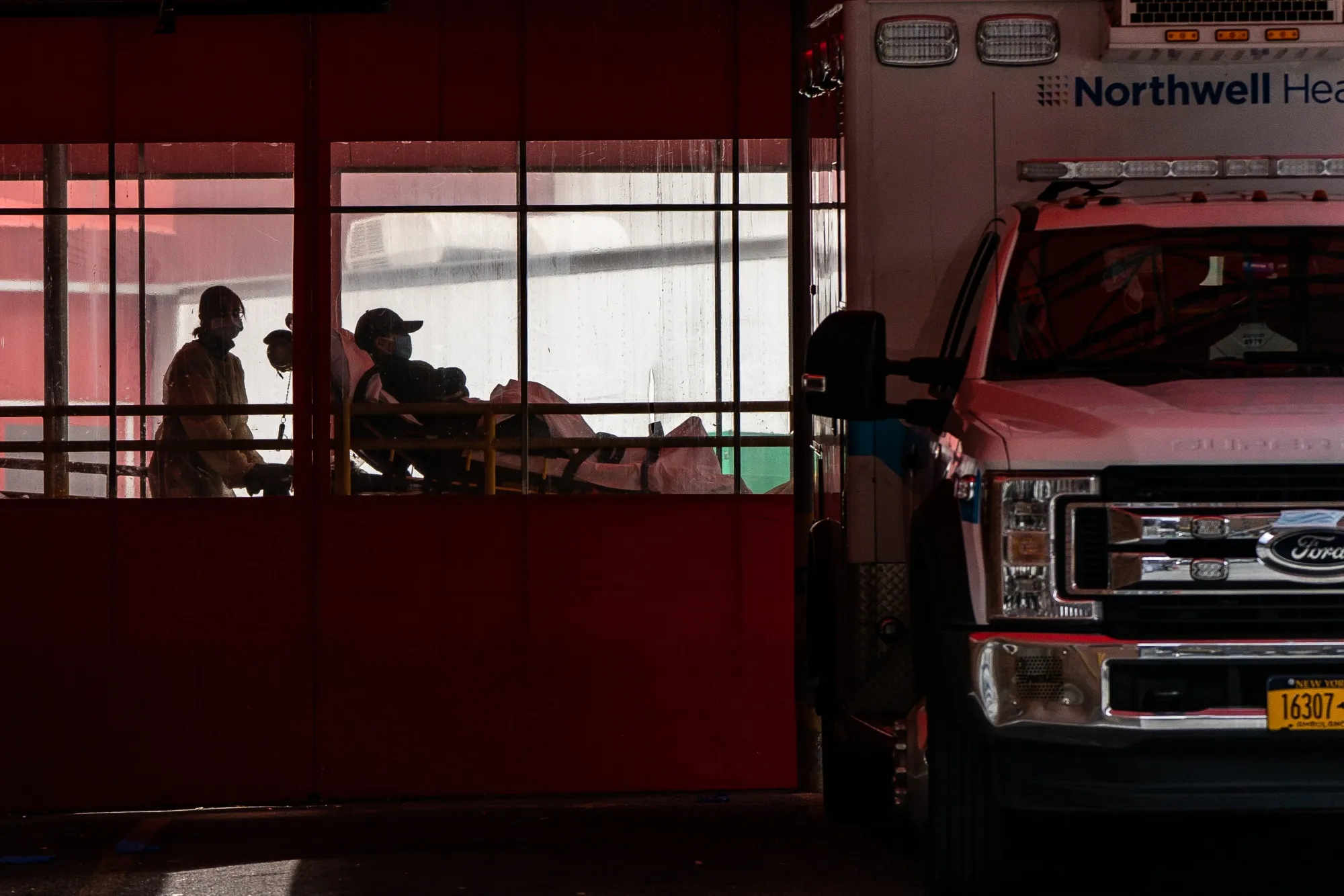 New York's Virus Epicenter As Hospitalization Cases Lower