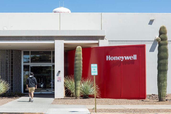 Honeywell branding.