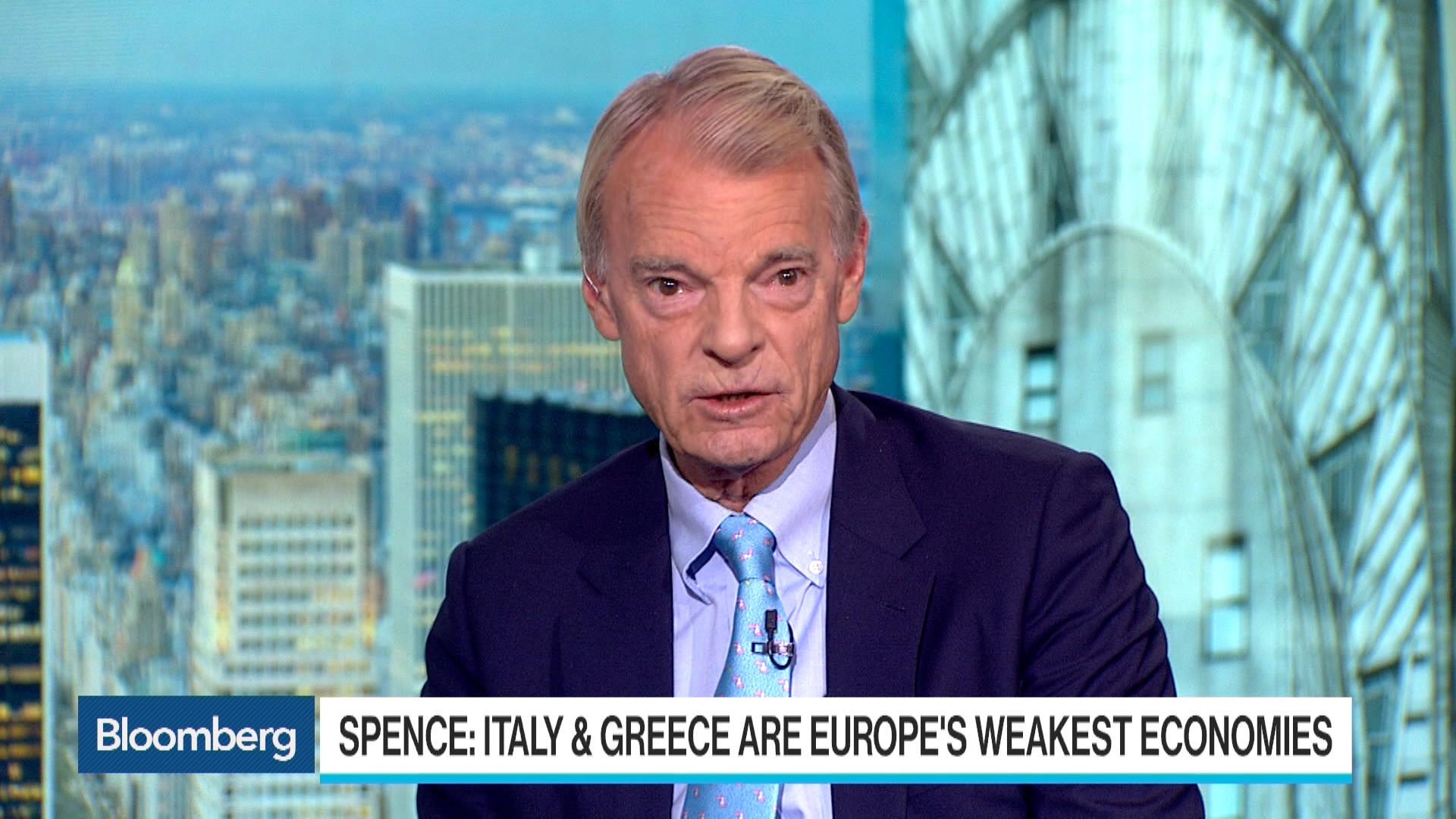 Watch NYU's Spence: Italy's Economy Weighs on Banks - Bloomberg