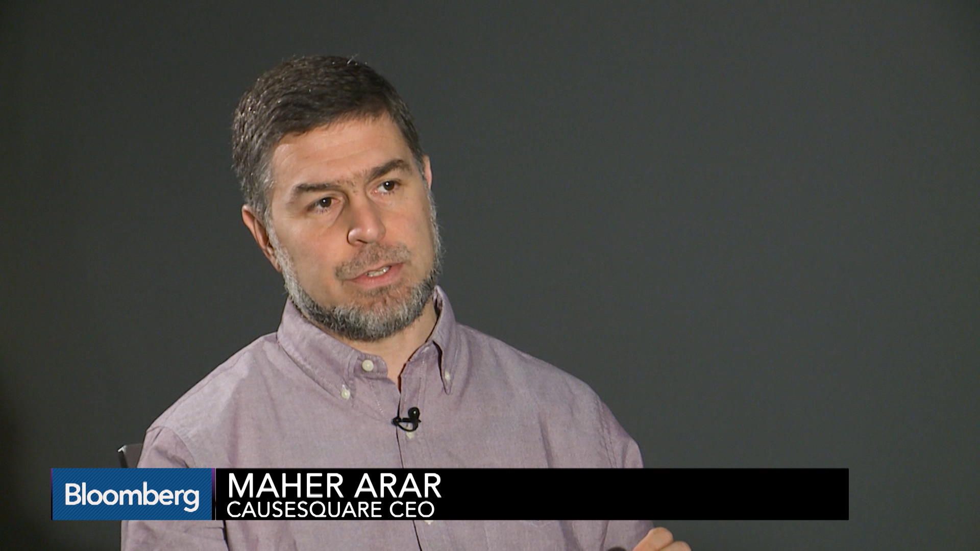 Maher Arar: Moving Forward in the Tech Startup World - Bloomberg
