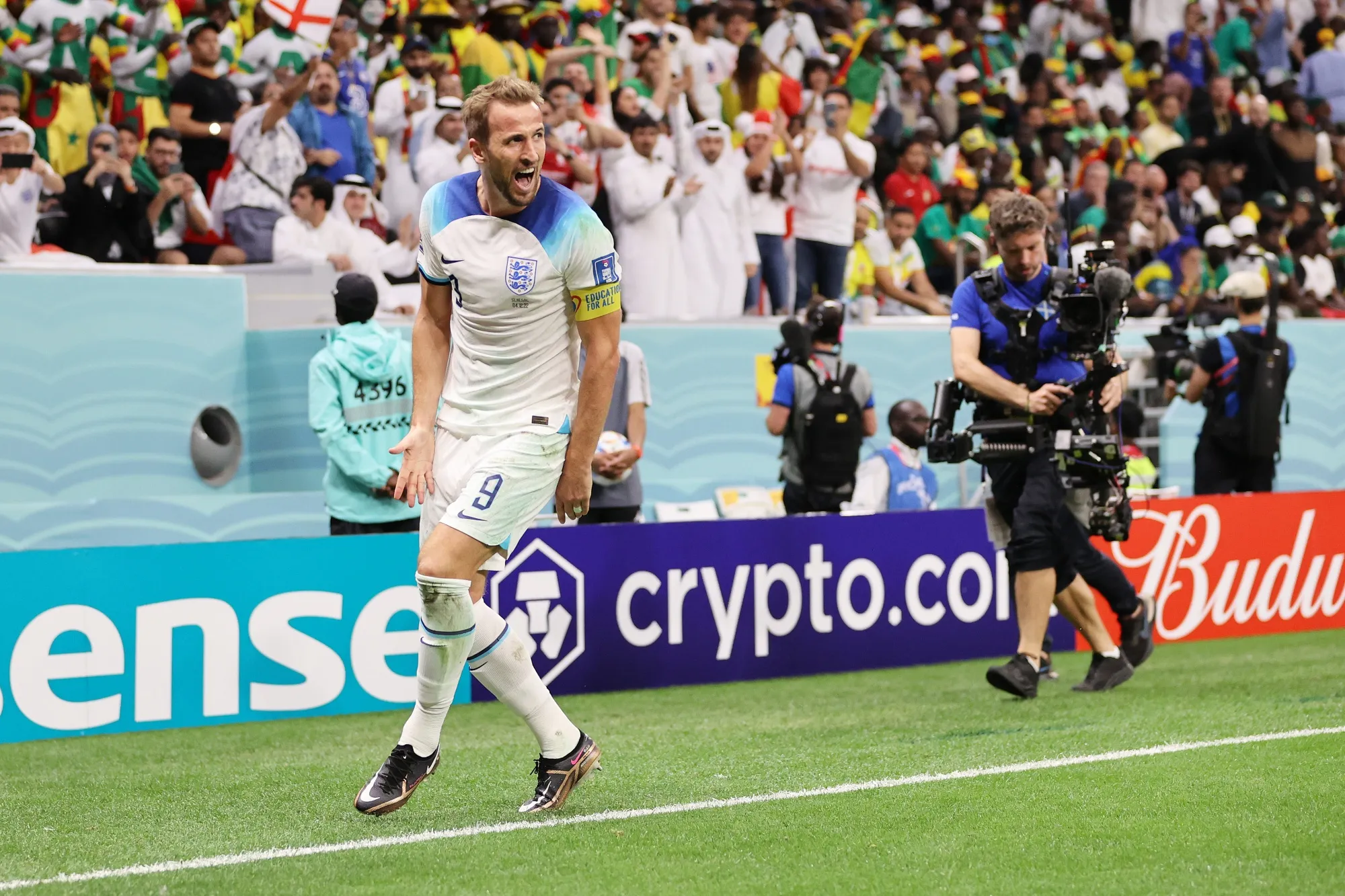 England qualified for their FIFA World Cup quarter final match against France after defeating Senegal 3-0.