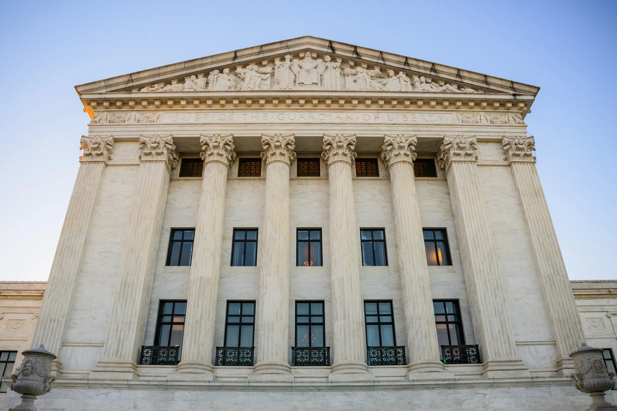 The US Supreme Court in Washington.