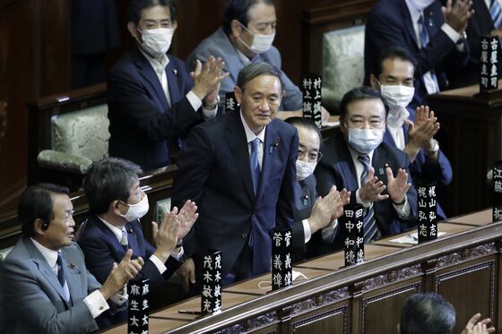 Japan’s Parliament Elects Yoshihide Suga as New Prime Minister