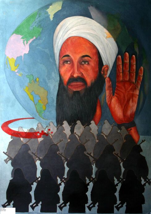 Pakistan Art Makes a Killing from Terrorism and Bin Laden