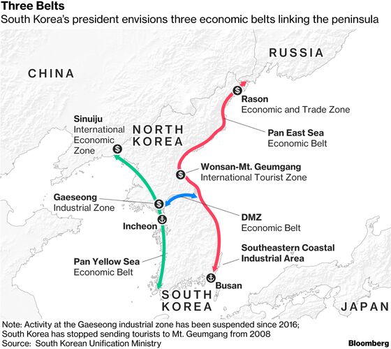 These Maps Show How to Unlock North Korea's Economy