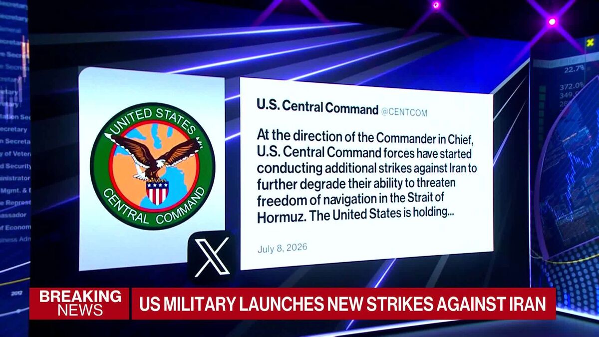 US Launches Strikes on Iran for Second Straight Day