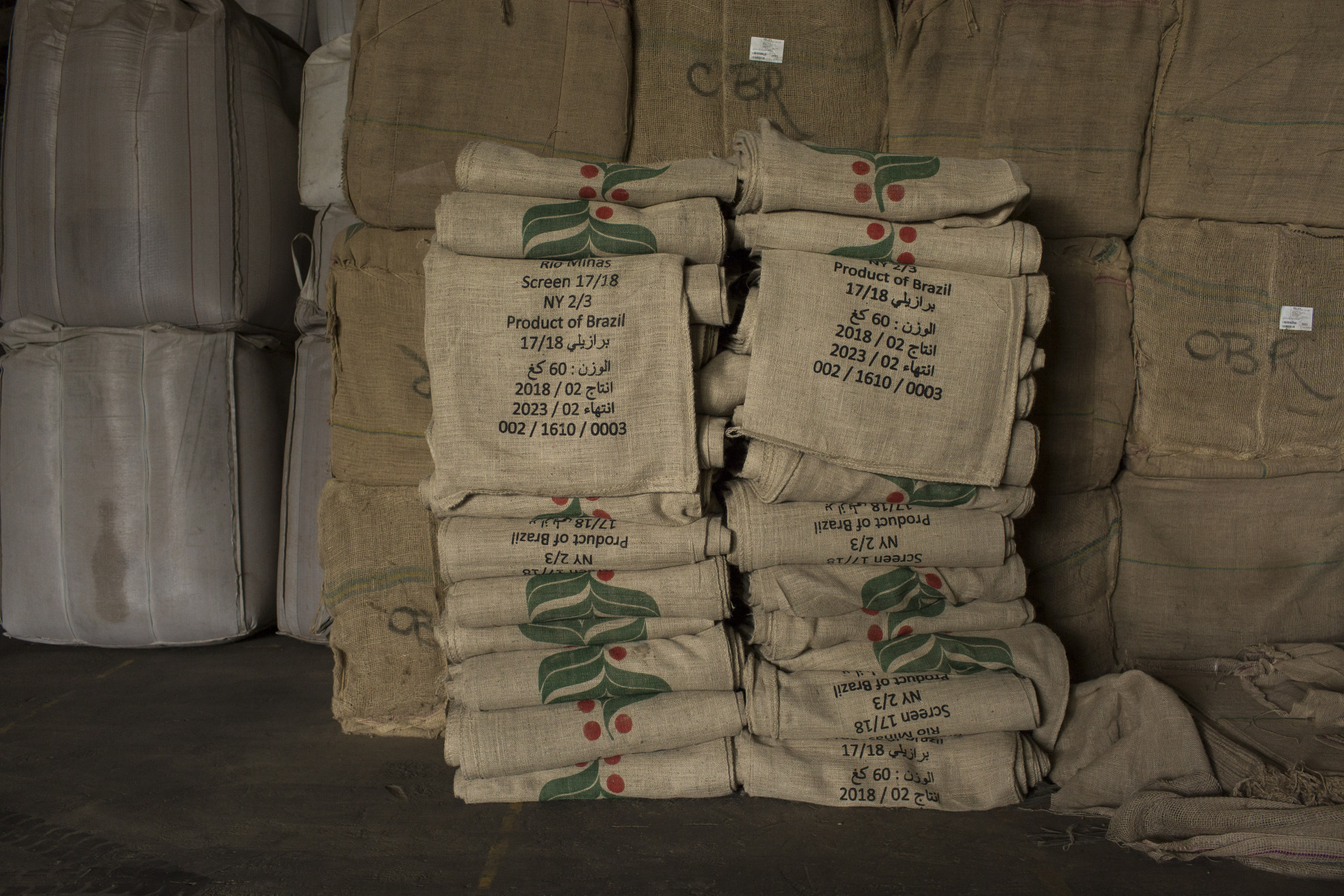 Starbucks burlap hot sale coffee bags