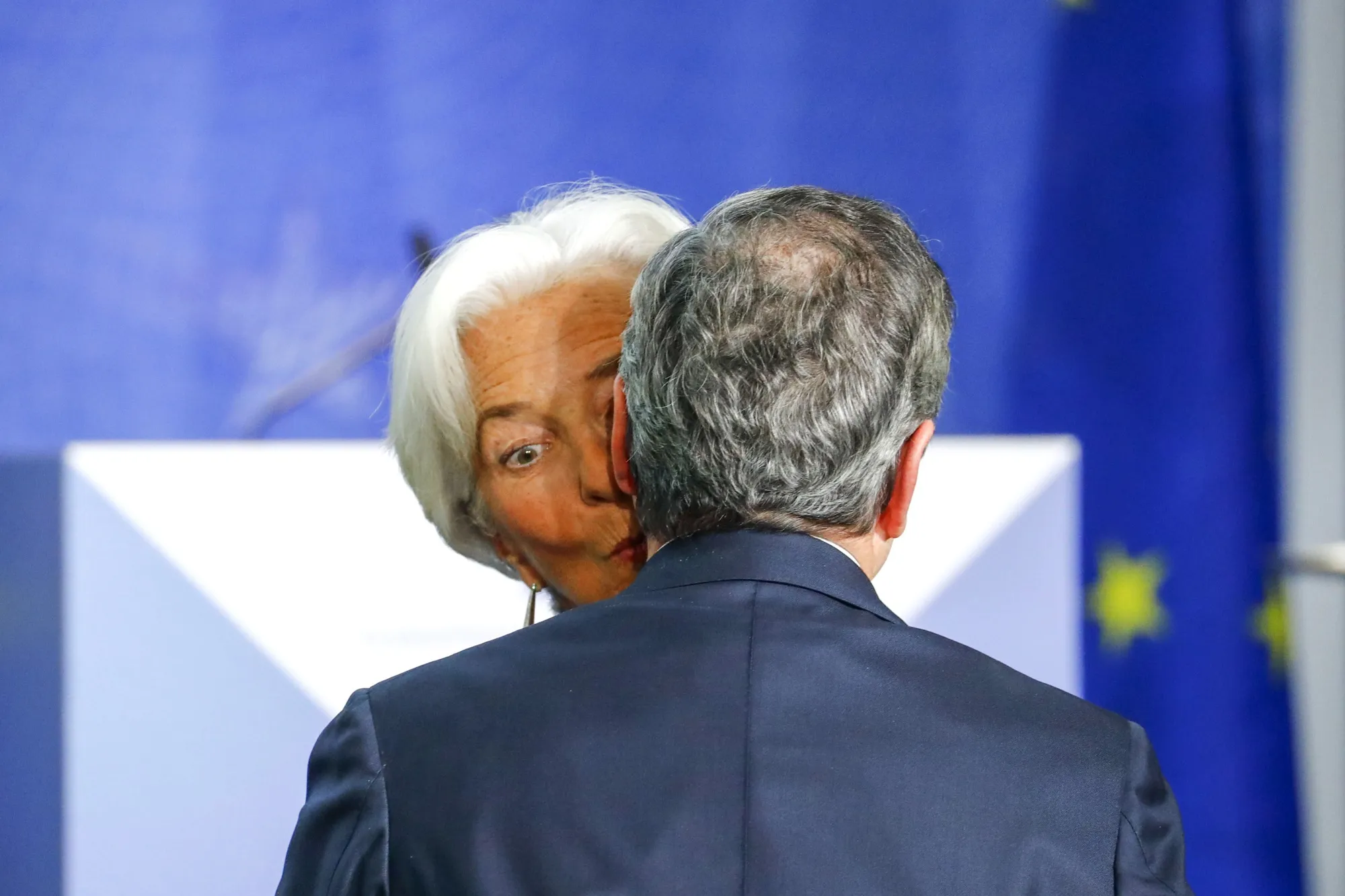 Draghi was on his way out then, too: Christine Lagarde taking over the European Central Bank in 2019.