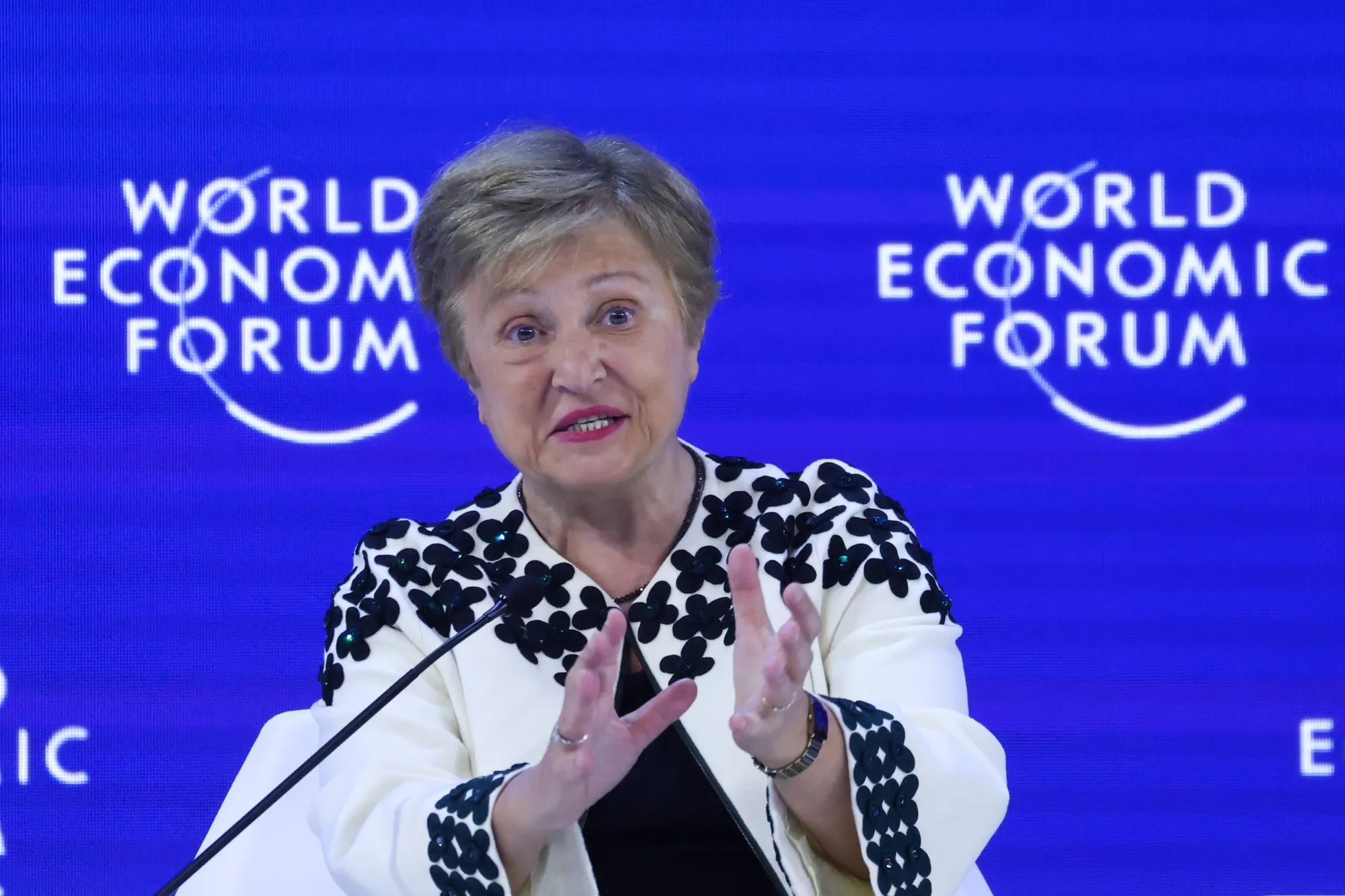 Managing Director of the IMF Kristalina Georgieva.
