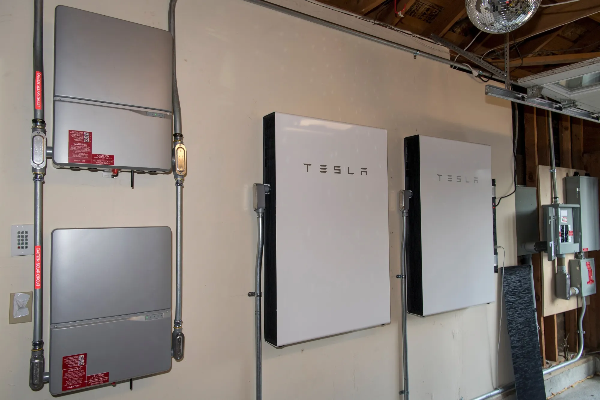 Tesla Powerwall battery units