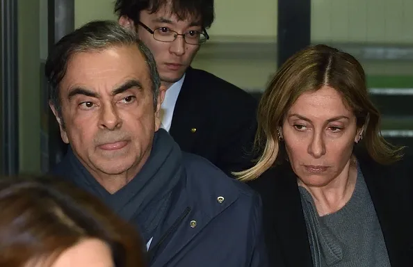 Carlos and Carole Ghosn.