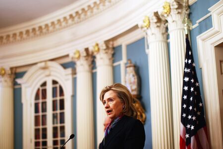 Hillary Clinton, then U.S. Secretary of State, commenting on the release of some 250,000 classified cables by Wikileaks at the State Department on November 29, 2010. 