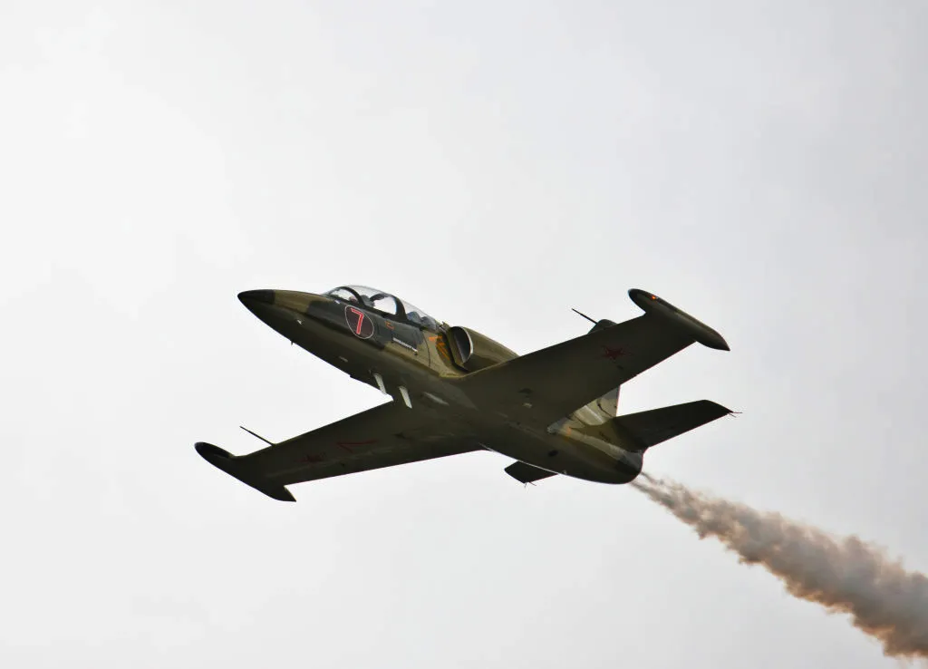 An L-39 Albatross aircraft.&nbsp;