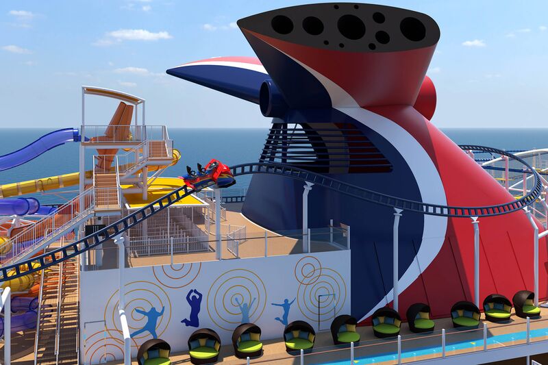 relates to Carnival’s Massive New Cruise Ship Braves Covid With a Roller Coaster