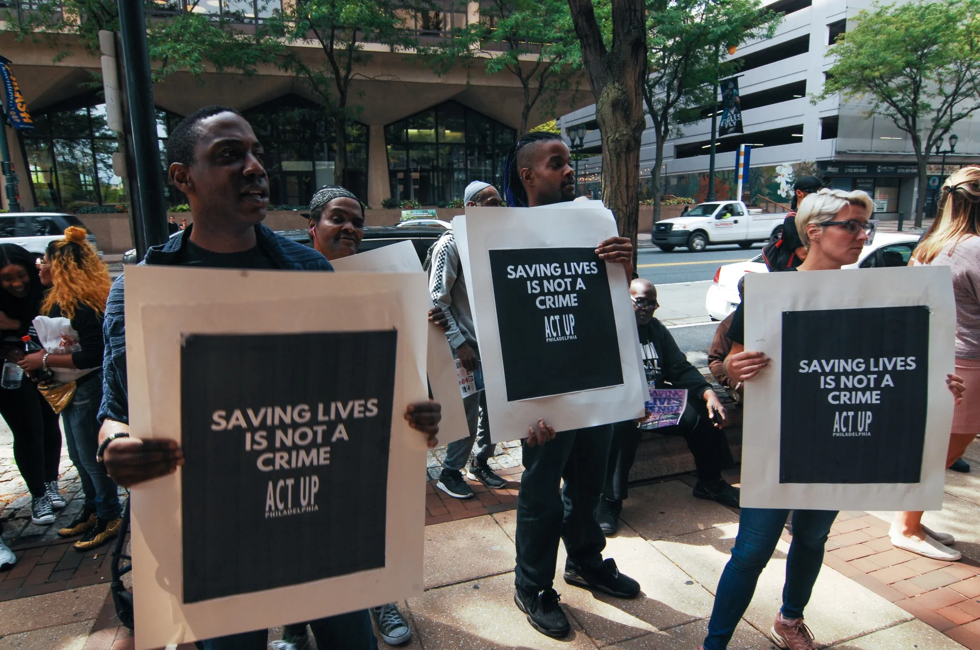 Advocates rally in Philadelphia to support the opening of a safe&nbsp;injection site, which would have been the first legally sanctioned center in the U.S.