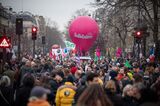 Protest Over French Government's Pension Changes