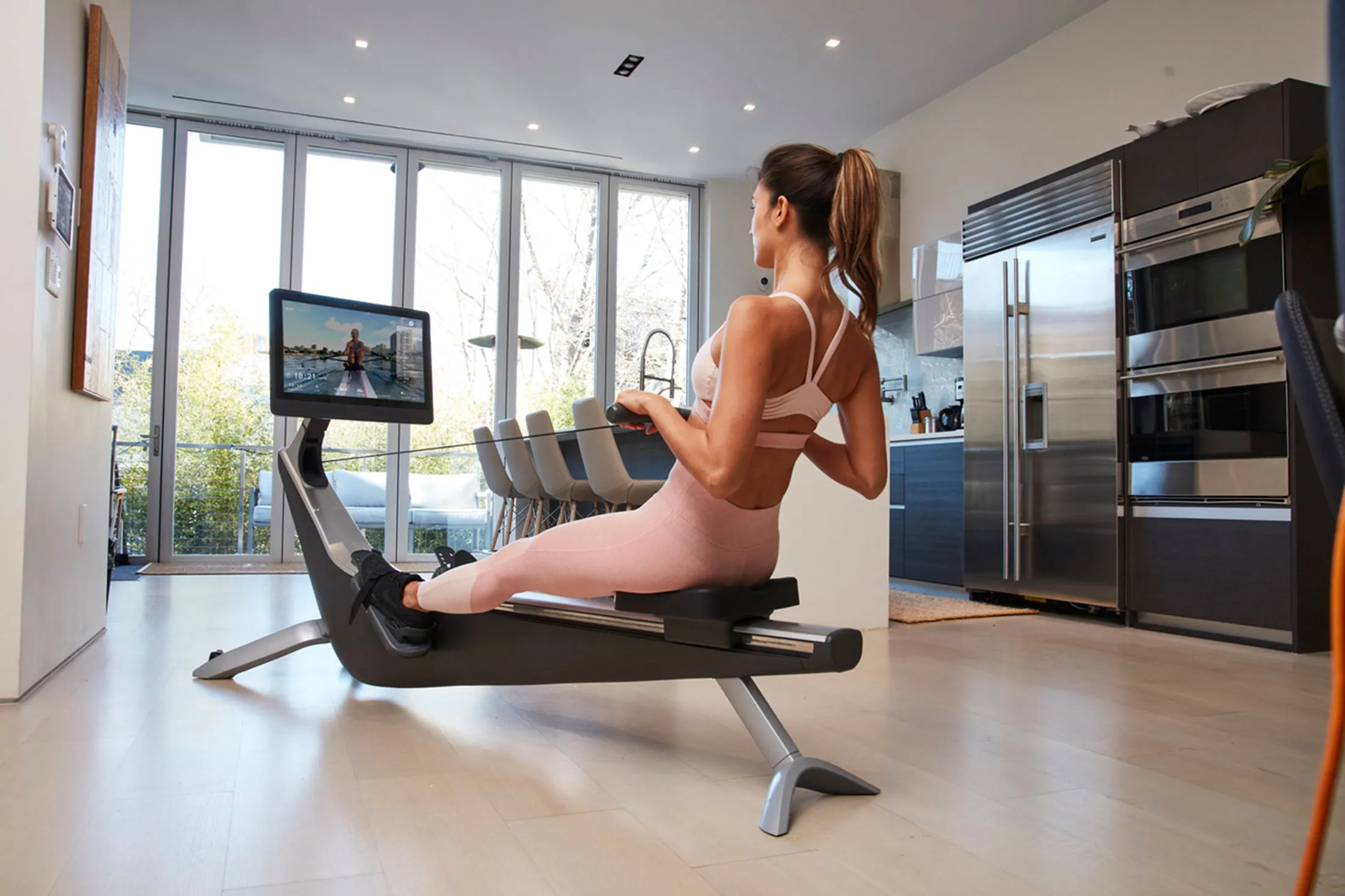 Hydrow rowing machine