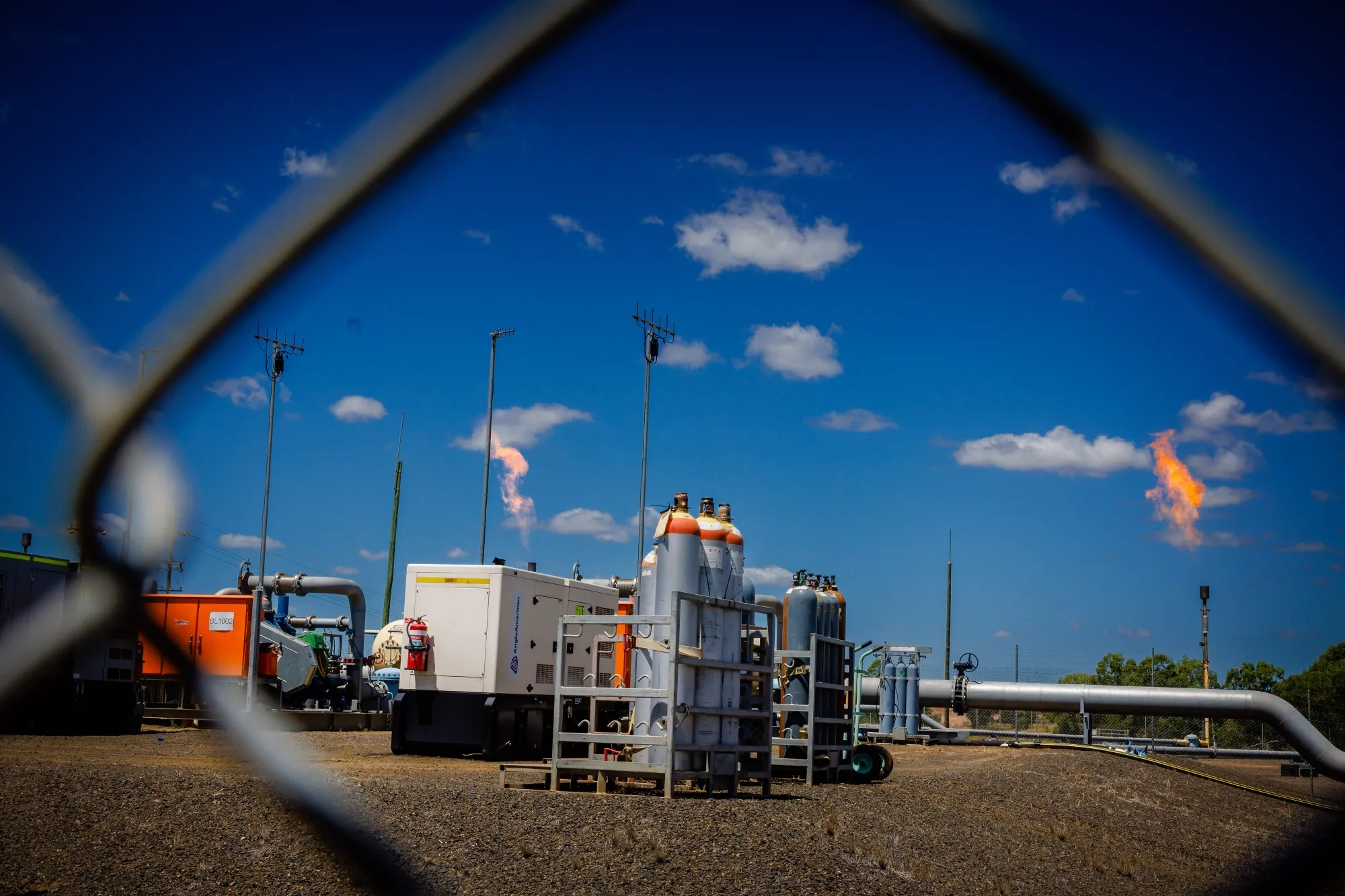 The Anglo American Plc Moranbah North coal mine in Moranbah, Queensland, Australia.