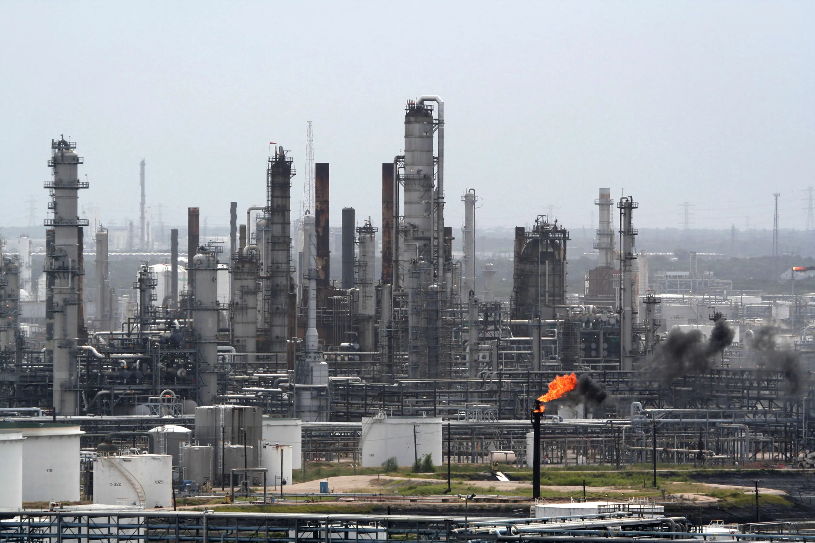 The Deer Park Refinery in Deer Park, Texas.
