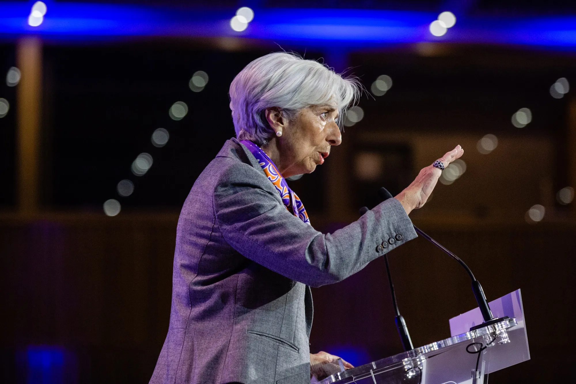 Christine Lagarde in May 2019.
