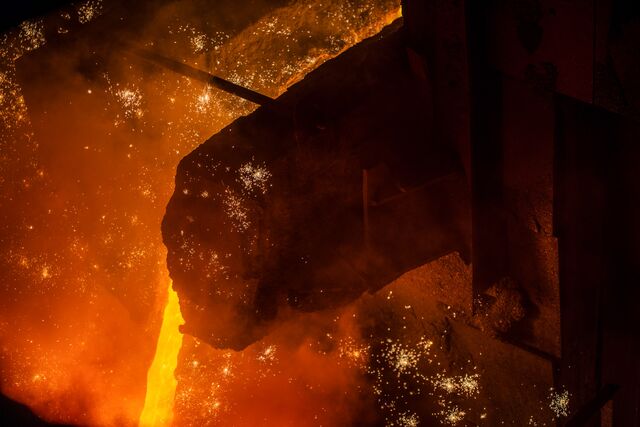 Arcelor Mittal Steel Plant on Wednesday, 29 June in Kryvyy Rih, Ukraine.