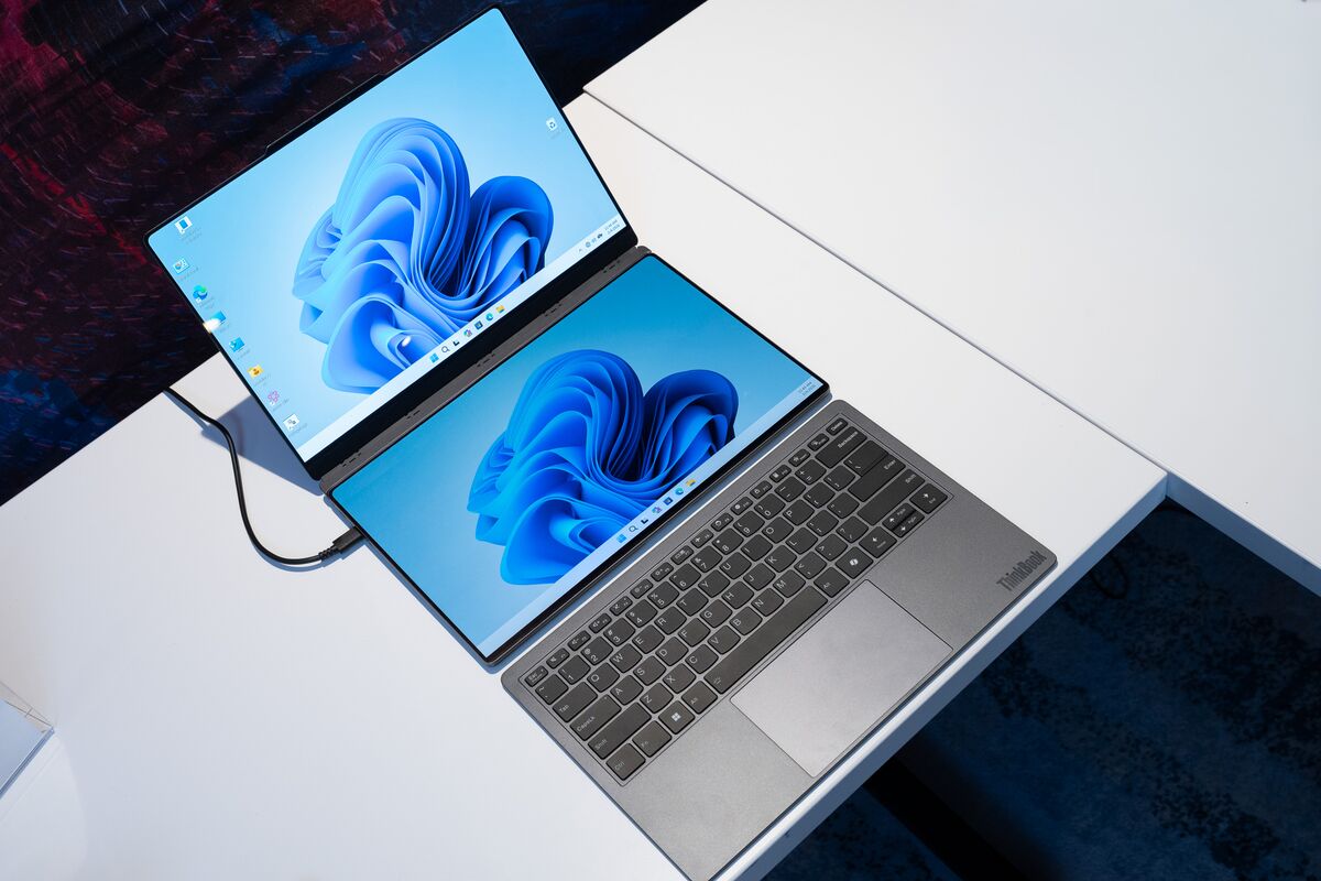 Lenovo Teases Modular Laptop, Foldable Gaming Handheld Concepts - Bloomberg
