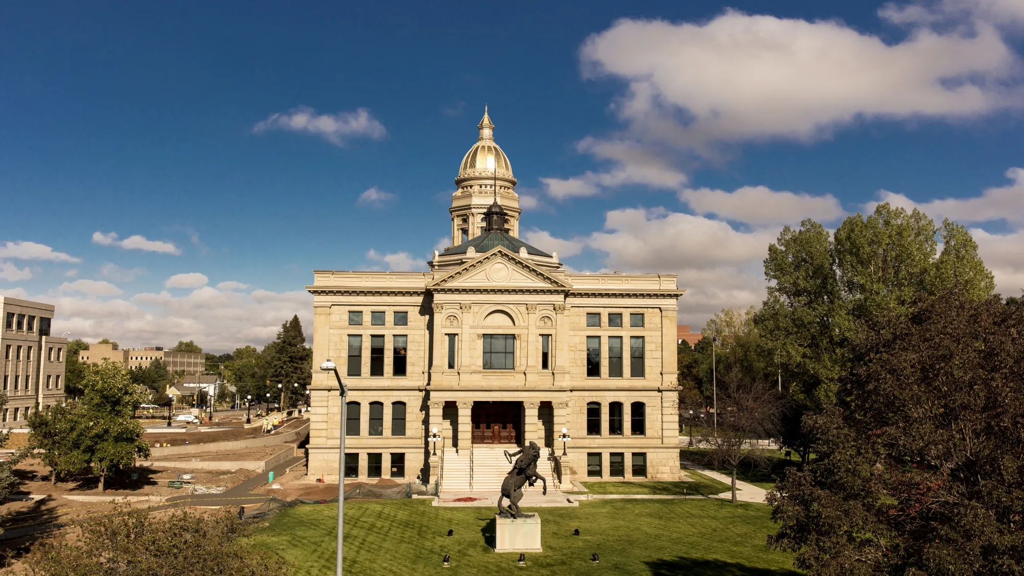 Wyoming State Capitol in Casper.