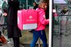 A Foodora courier