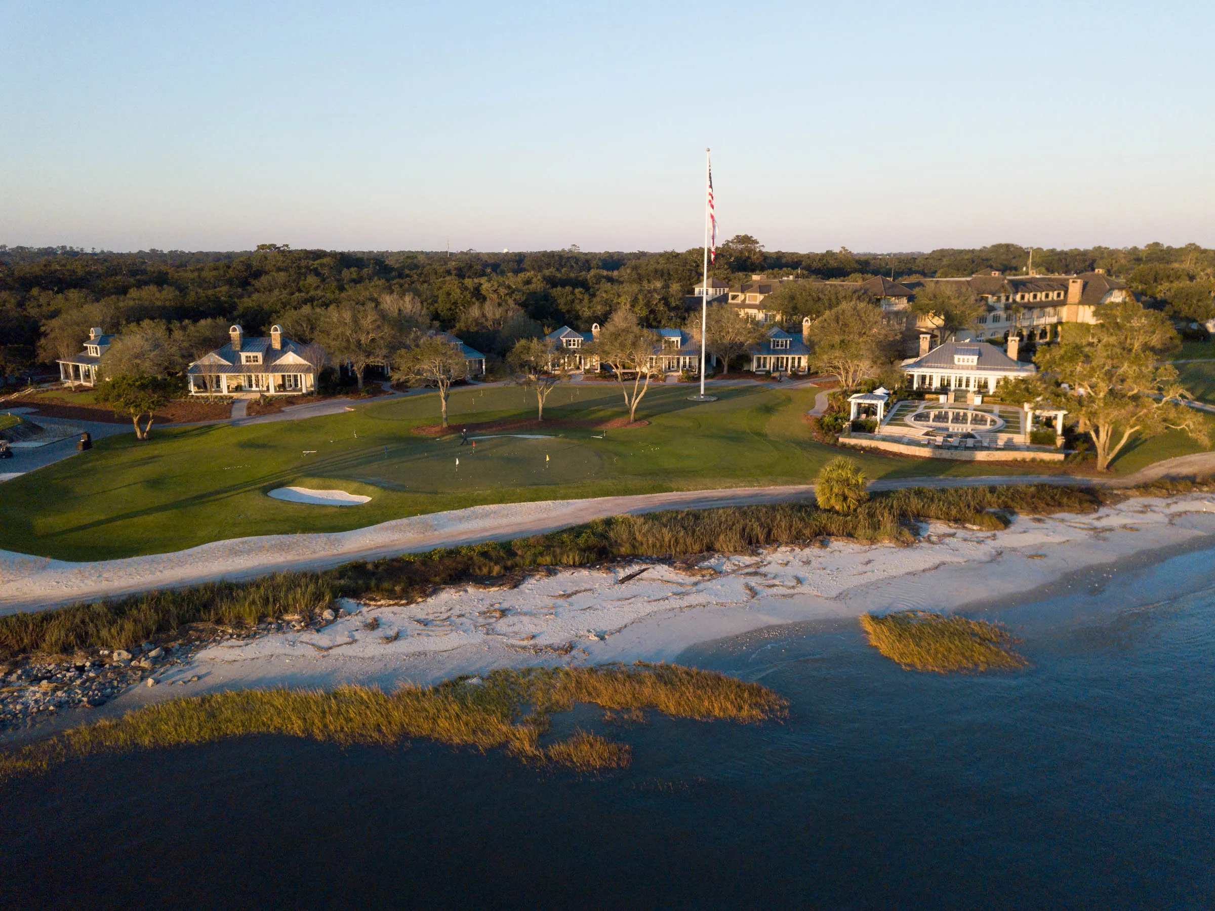 Sea Island golf resort on the Georgia coast.