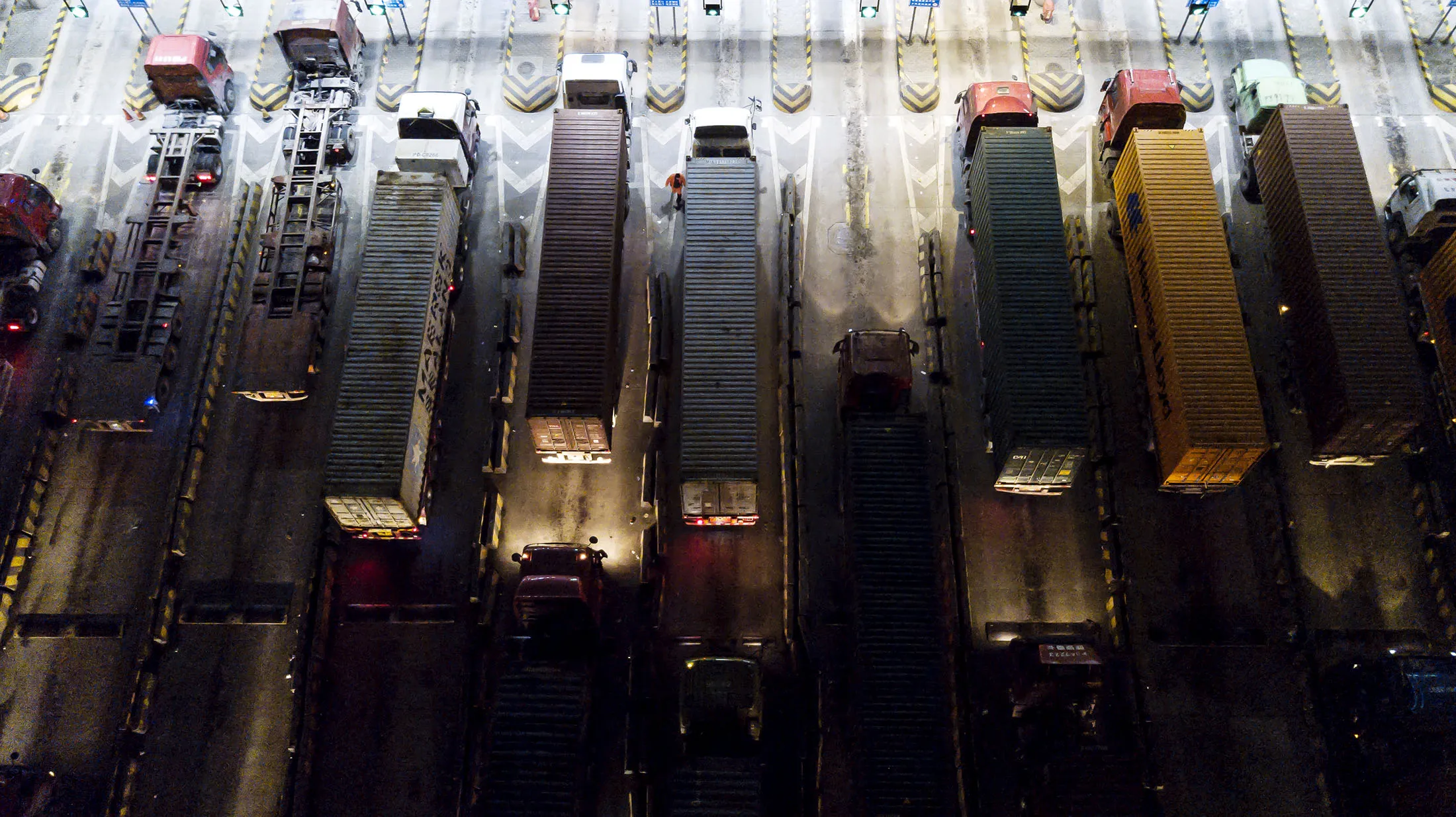 Shanghai's Yangshan Deepwater Port Following U.S. And China's First Day of Trade Talks
