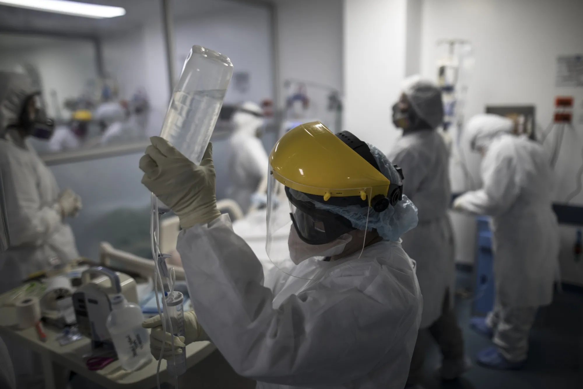 An ICU Unit As Colombia Surpasses 500,000 Cases