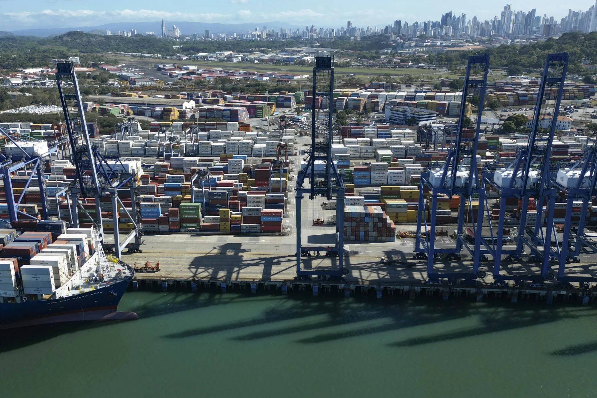 The port of Balboa in Panama City on Jan. 30.