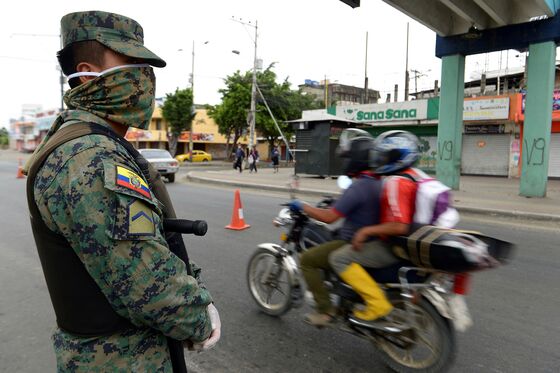 Tropical City Ravaged by Virus Taken Over by Ecuador’s Army