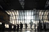 Commuters As U.K. Unemployment Drops Below Pre-Pandemic Level for First Time