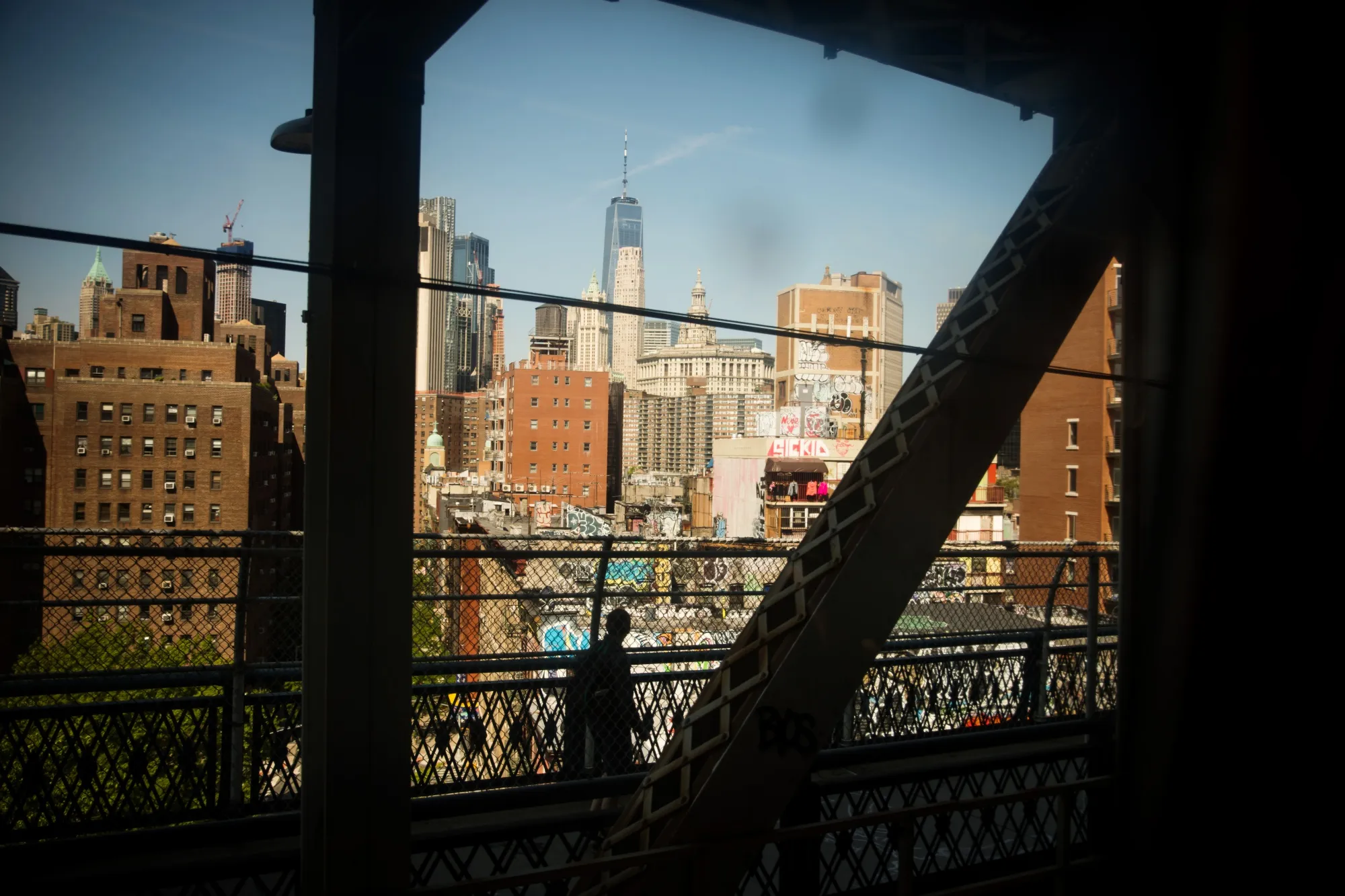 Views Of Manhattan As Trade Worry Drives U.S. Stocks Lower, Boosts Bonds