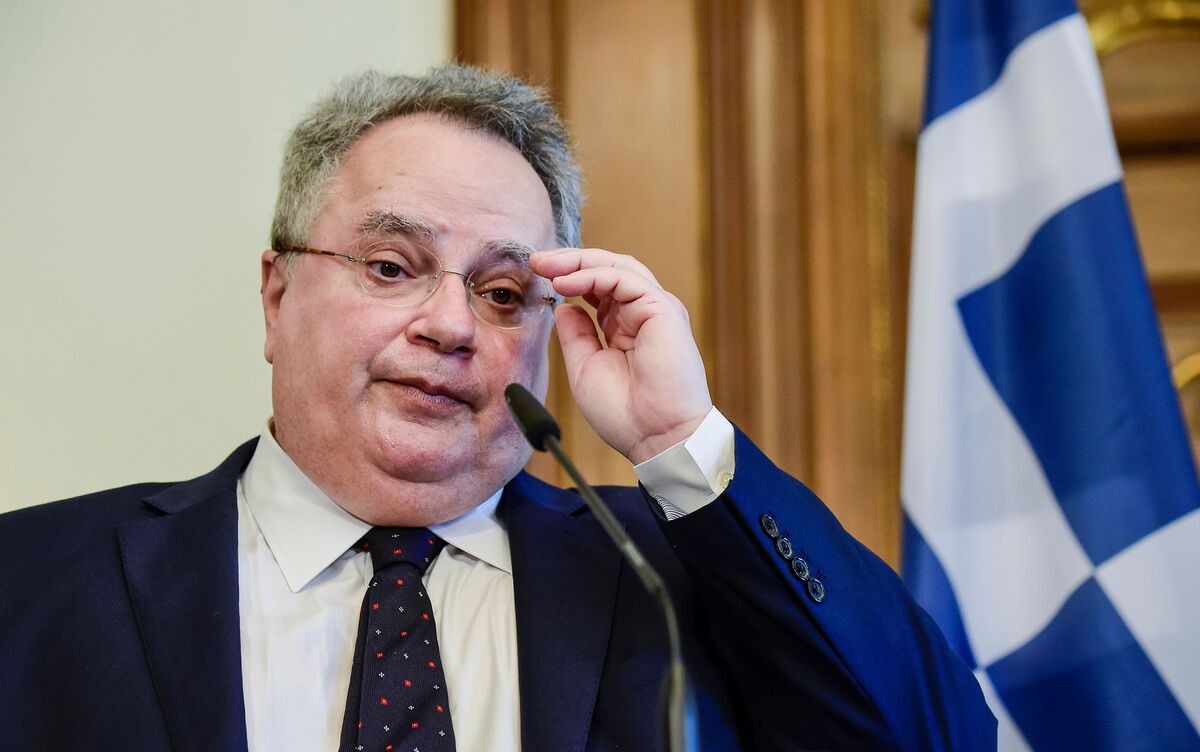 Greek Foreign Minister Nikos Kotzias Resigns, Kathimerini Says Bloomberg