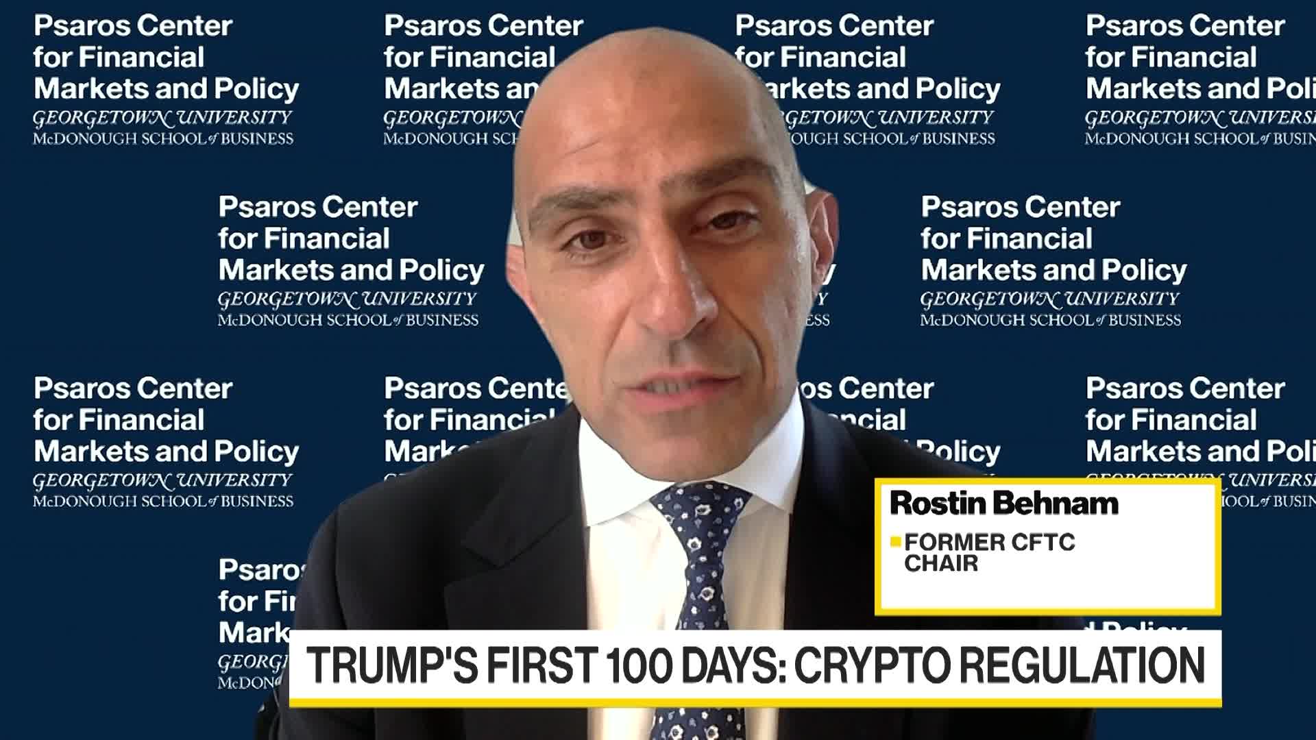 Watch Need To Make Sure Regulators Are Well Staffed: Behnam - Bloomberg