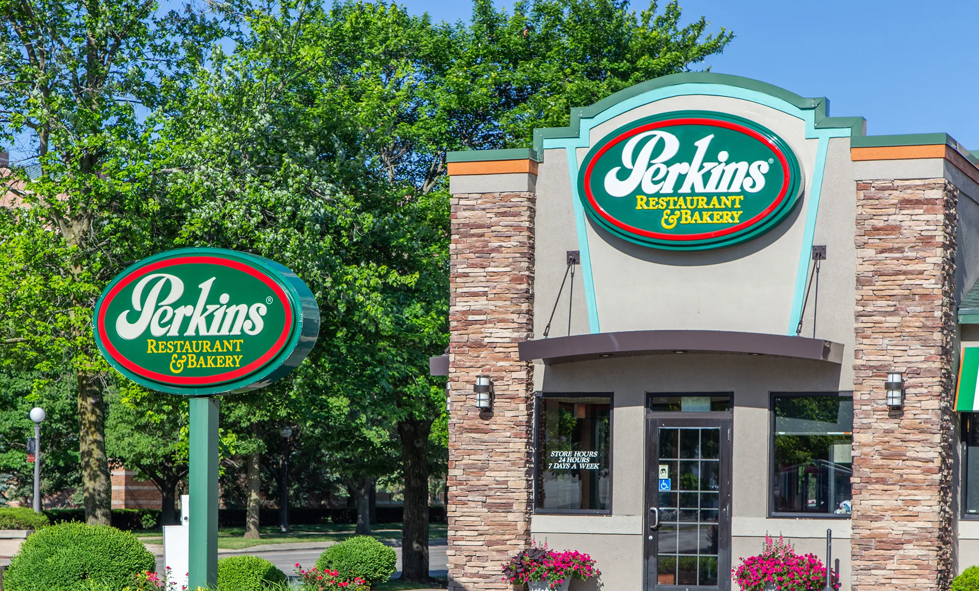 A Perkins Restaurant in Urbana, Illinois.&nbsp;