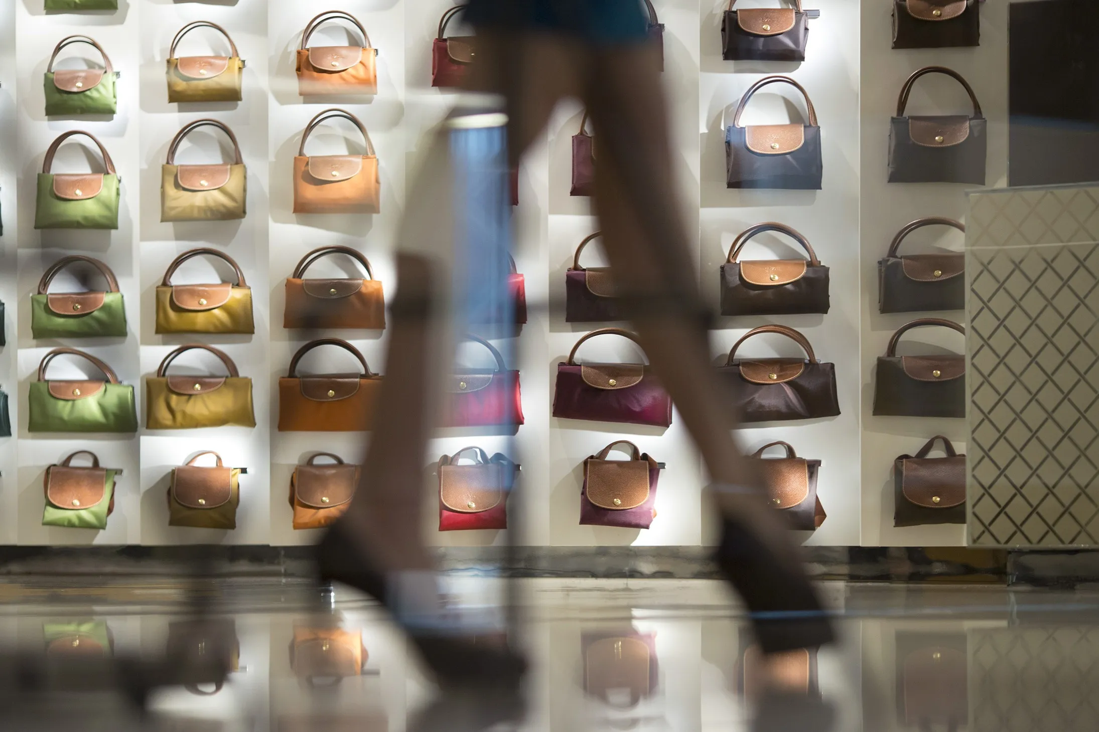 Interview with Longchamp CEO Jean Cassegrain And General Views Of Their Flagship Store