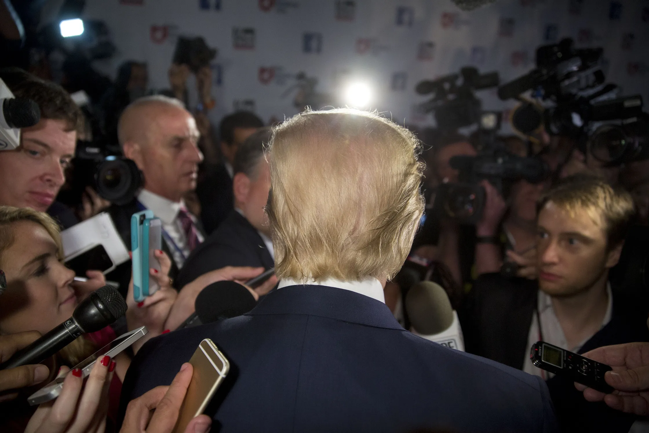 Donald Trump during his election campaign in 2016.