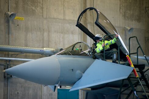 Eurofighter jet