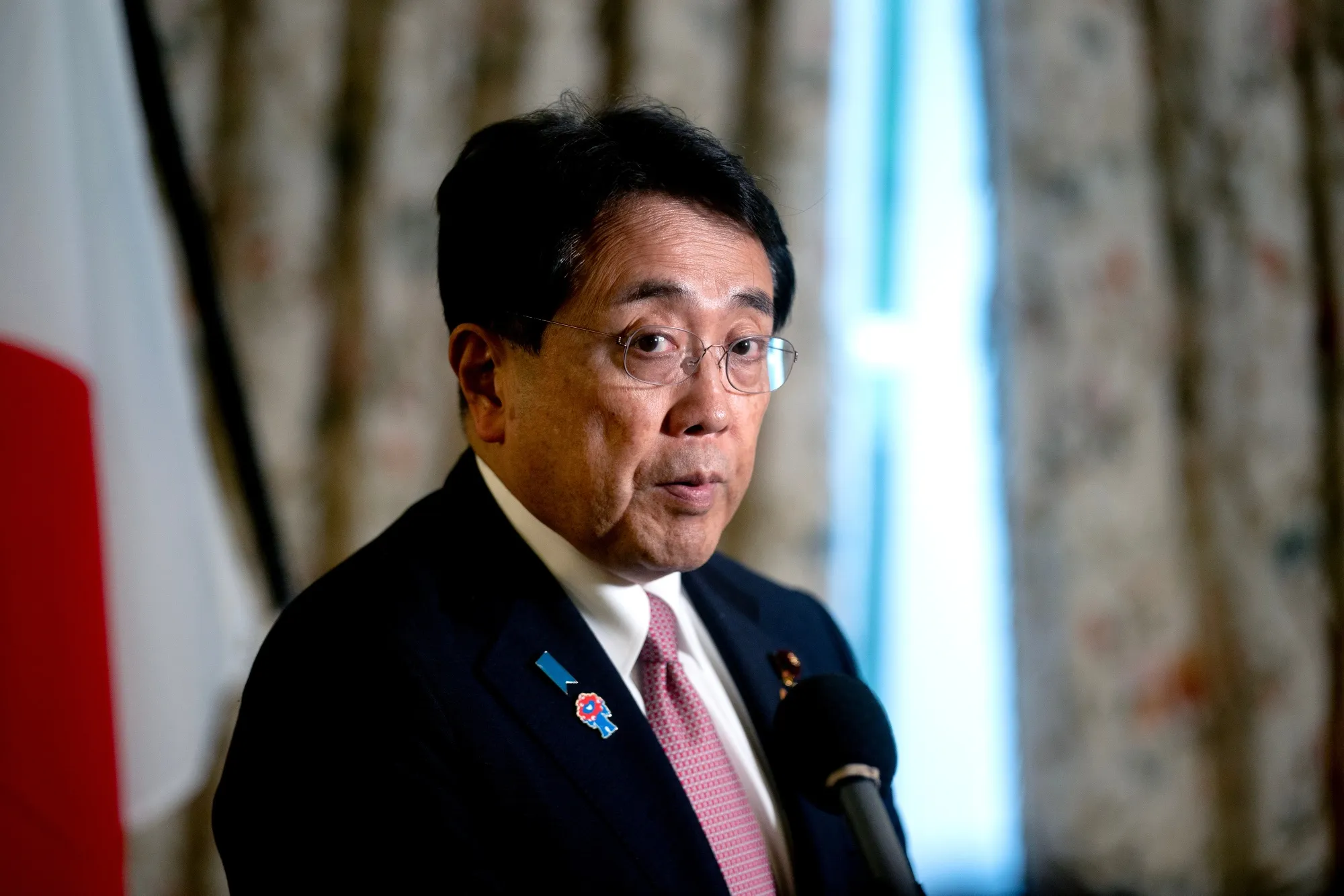 Ryosei Akazawa in Washington, DC, on June 6.